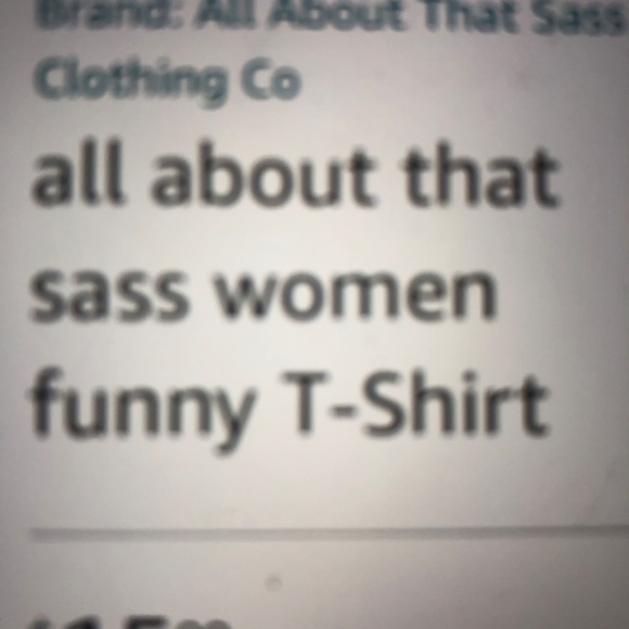 All about that sass t-shirt - Picture 2 of 4